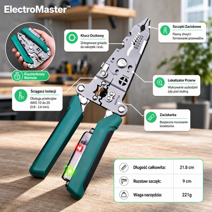 ElectroMaster™ – Wielofunkcyjne szczypce elektryczne 16 w 1