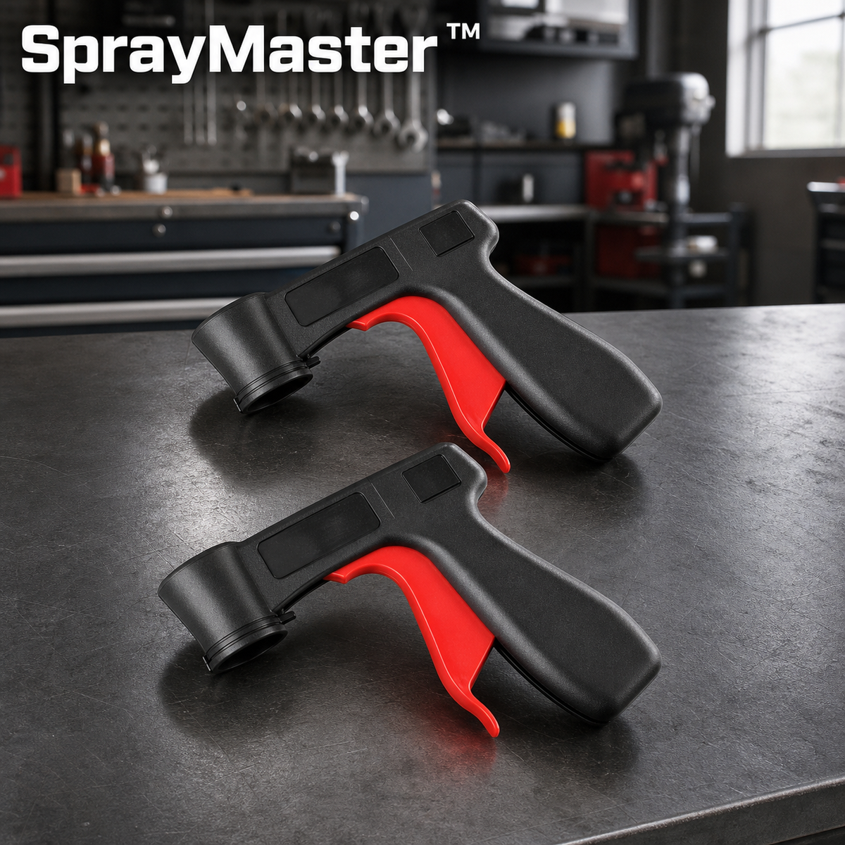 SprayMaster™ – Uchwyt Pistoletowy do Puszek