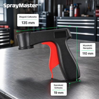 SprayMaster™ – Uchwyt Pistoletowy do Puszek